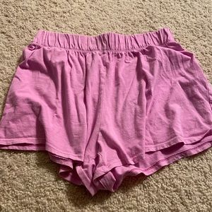 target shorts, pink
